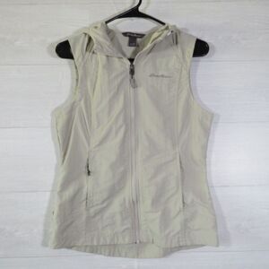 Eddie Bauer Women's Utility Vest XSmall Zips Snaps Pockets Cargo Fishing...